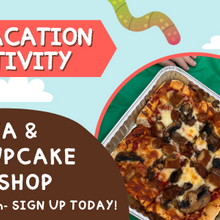 Kid's Pizza & Dirt Cupcake Workshop
